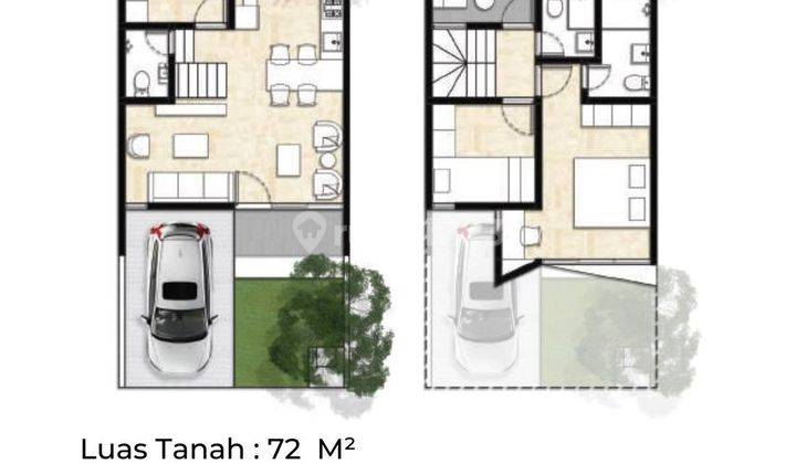 Rumah 2 Lantai Industrial Modern Siap Huni Lolasi Bintaro Ciputat 2