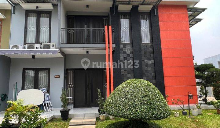 Rumah Mewah Hook di Cluster Sevilla BSD Kencana Loka, Tangerang Selatan 1