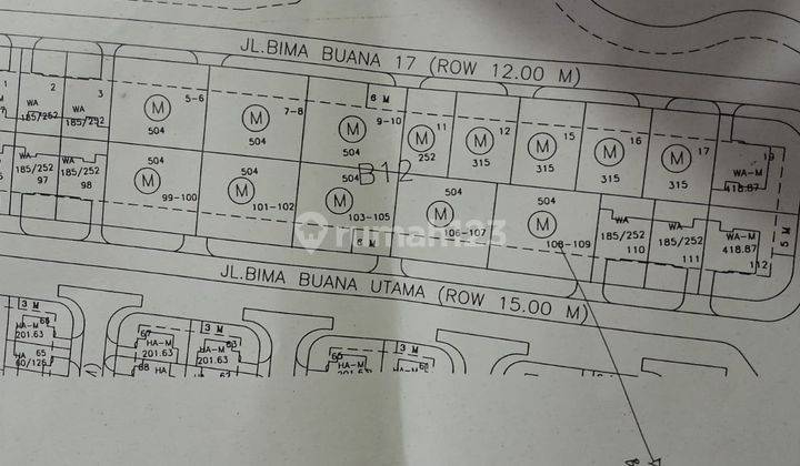 Kavling Perumahan Bima Buana Utama di Bekasi, Jawa Barat 1