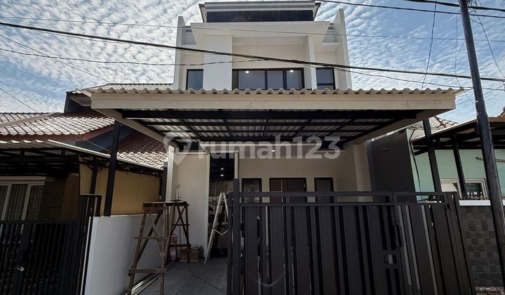 Rumah Baru 6x15 2 Lantai di Villa Melati mas / Regency Vila melati mas SHM bisa KPR