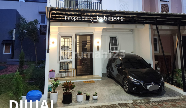 DI JUAL RUMAH SAVIA PARK BSD DEKET TOL DAN KRL - BSD CITY