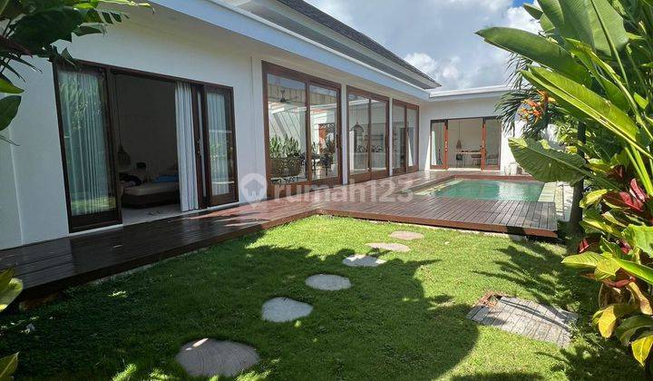 FOR RENT VILLA CANGGU 2BEDROOMS FULLY FURNISHED  1