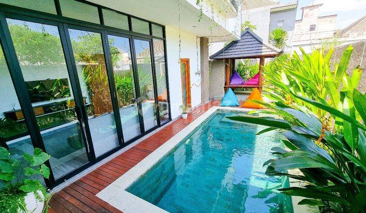 FOR RENT VILLA UMALAS 3 BEDROOMS FULLY FURNISHED  1