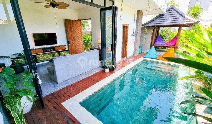 FOR RENT VILLA UMALAS 3 BEDROOMS FULLY FURNISHED  2