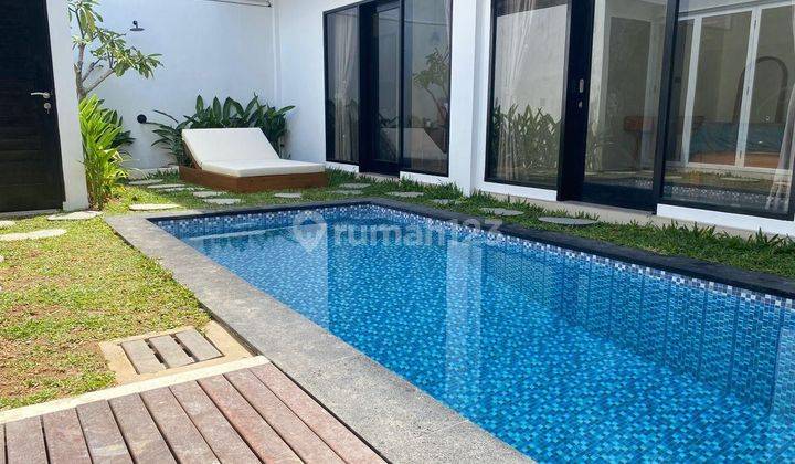 FOR RENT VILLA CANGGU 2BEDROOMS FULLY FURNISHED  1