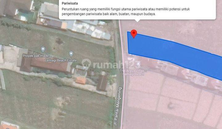 FOR LEASEHOLD LAND CEMAGI 300METER TO THE BEACH  2