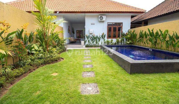 FOR RENT VILLA CANGGU 2BEDROOMS FULLY FURNISHED  1