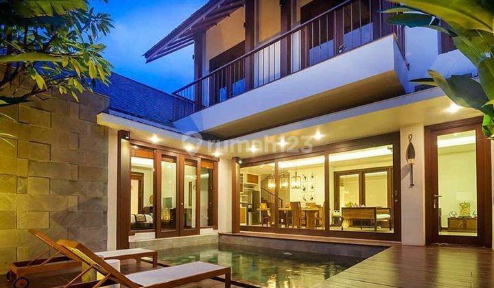 FOR RENT VILLA KEROBOKAN 3BEDROOMS FULLY FURNISHED  1