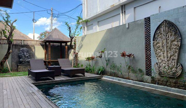 FOR RENT VILLA CANGGU 3BEDROOMS FULLY FURNISHED  2