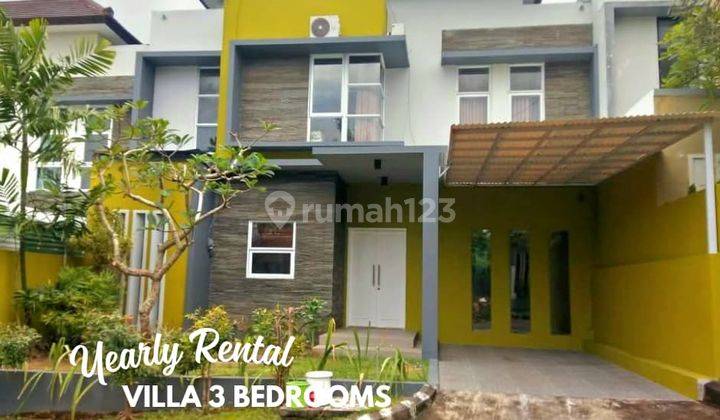 Yearly Rental villa 3 bedrooms Villa fully furnished located in compleks Residence at Ungasan  1