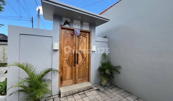 Yearly rental Villa 2 Bedrooms Unfurnished location at Padonan close Canggu Bali 2