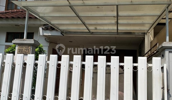 Rumah Bagus Unfurnished SHM Pondok Indah, Jakarta Selatan