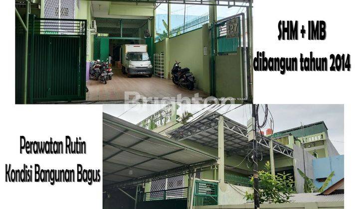 RUMAH USAHA DENGAN MESS KARYAWAN & GUDANG KEMAYORAN JAKARTA PUSAT  1