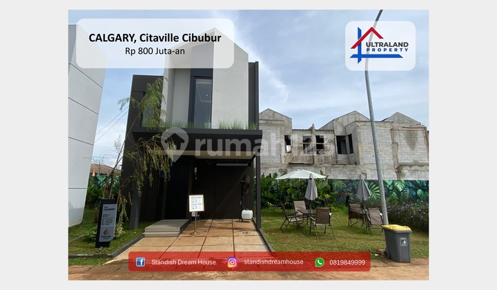 Dijual Rumah Cantik Calgary di Citaville Cileungsi