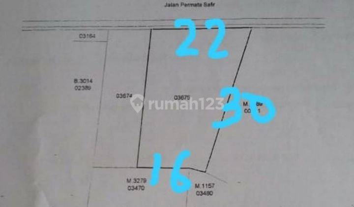 JARANG ADA TANAH di Permata Safir 1