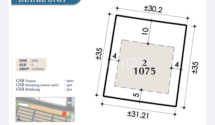 For Sale Pasir Putih Boulevard Pik 2 Plot