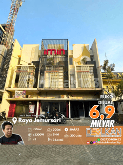 Jemursari Ruko Di Raya Jemursari Dijual Nego Keras Hingga Deal 1