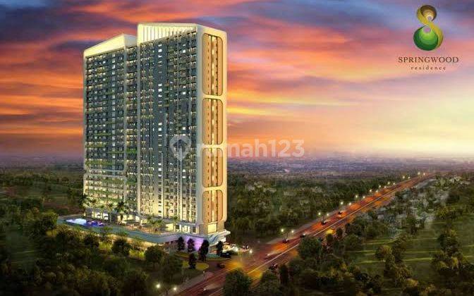 Apartemen 1 BR Furnished Springwood Residence Alam Sutera 2