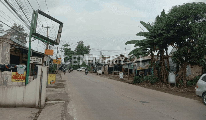 Tanah Jalan Raya Curug Serang Sudah Diurug 2