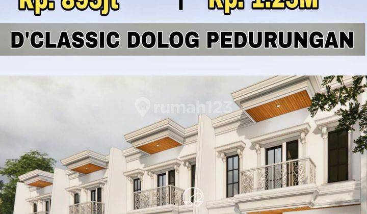 RUMAH BARU 2 LANTAI DI DI DOLOG PEDURUNGAN 1