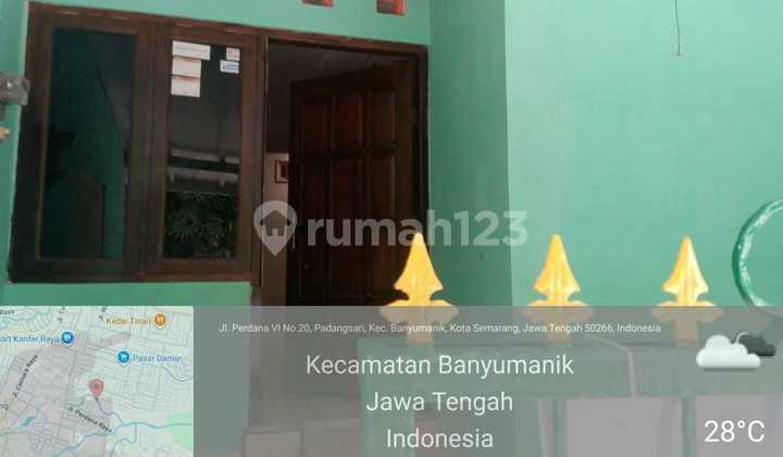 Dijual Rumah 1,5 Lantai di Puri Perdana Banyumanik 2