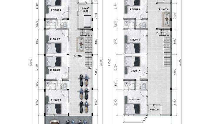 Dijual Rumah Kost Baru Furnished Dekat Undip Tembalang  1