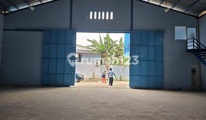 Gudang Baru Gandeng 200M,400M,600M Ada Office, Ruang Karyawan 2Lantai Lokasi Gudang di Mustika Jaya, Bekasi #803