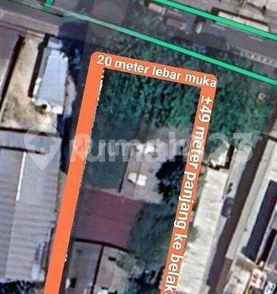 Cocok untuk usaha, Tanah Bekasi 1000m di H.Juanda Bekasi Kota 1