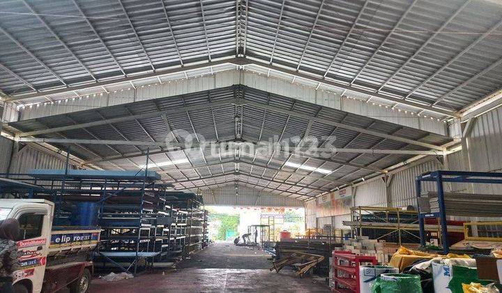 Gudang Terbuka Lahan Usaha Lt 2000m² Di Bekasi Utara 1