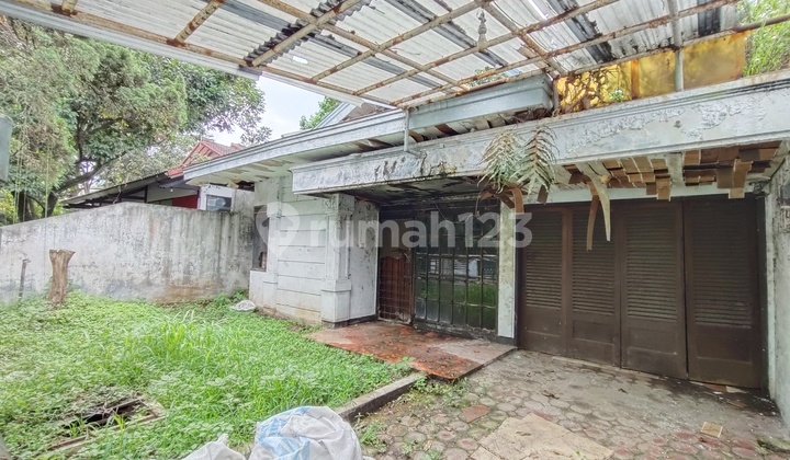 Hitung Tanah !! Bangunan Lama Lebar Muka 11 di Kopo Sari 2