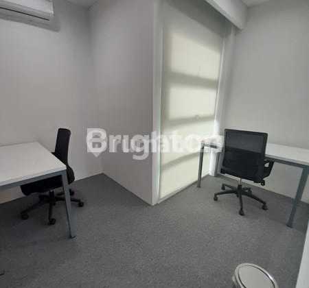 Sewa Kantor Siap Pakai! Furnished + Wifi, Lokasi Elit 1
