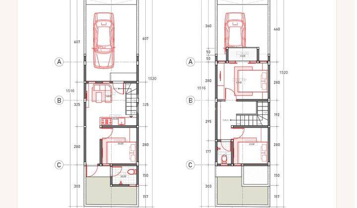 House For Sale Perumahan Konsep Modern Minimalis Harga Ekonomis di Jalan Tukad Pancoran Panjer, Denpasar Dekat Renon 1