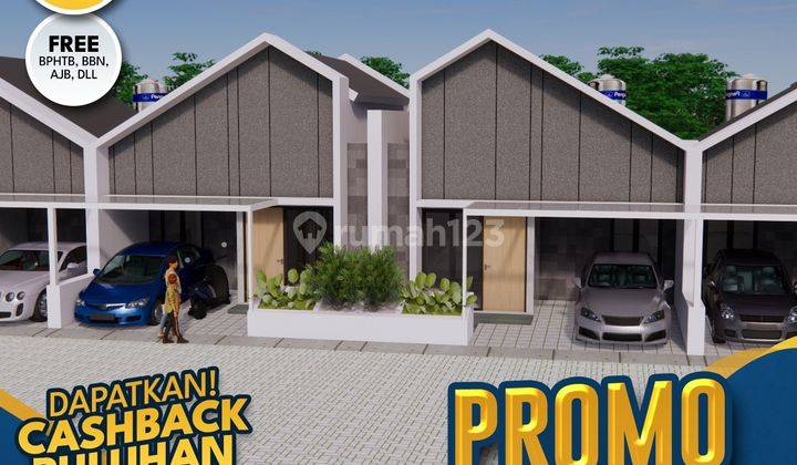 Rumah Murah 2 Kamar Tidur Di Komplek Perumahan Kampus Uns 1