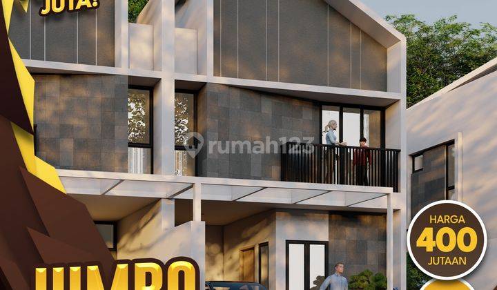 RUMAH 2 LANTAI AMAN ONE GATE SYSTEM LOKASI STRATEGIS 1