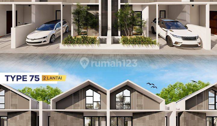 Rumah 2 Lantai Mewah Modern Lingkungan Nyaman Dekat Kota Solo 2