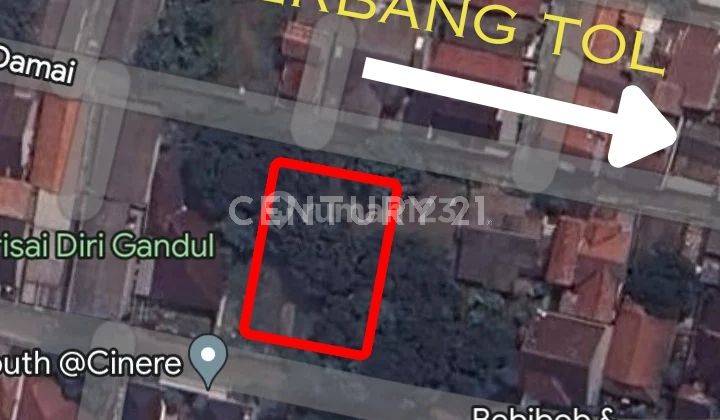 DIJUAL KAVLING STRATEGIS PINTU TOL BRIGIF CINERE NEGO 1