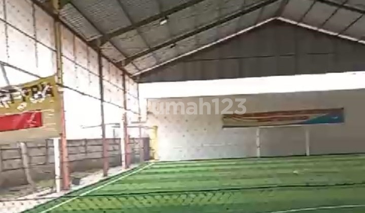 Dijual Tanah Ruang Usaha Futsal di Raya Pamulang
