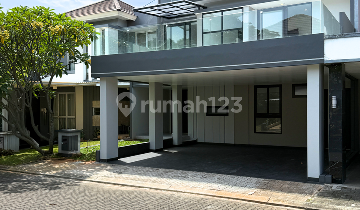 Rumah Unfurnished dan SHM di Cluster de Cajuputi, BSD, Tangerang Selatan