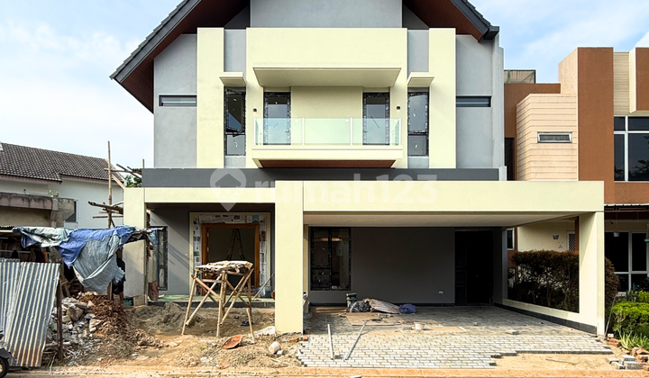House for Sale, 2 Floors Under Finishing, in The Icon Area, Verdant View Cluster, BSD