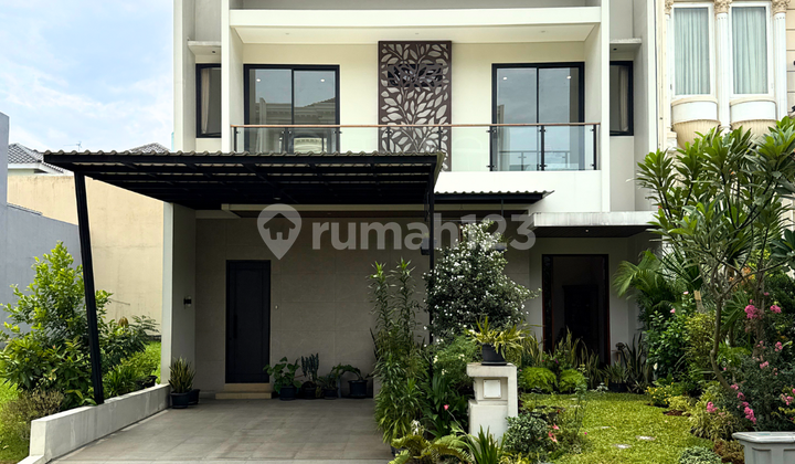 Rumah Bagus Semi Furnished di Cluster Aristoteles, Gading Serpong, Tangerang