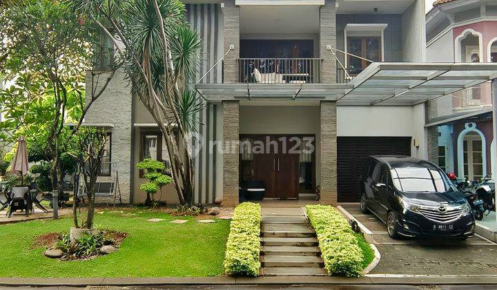 Rumah Hoek Modern Asri Dan Nyaman Dalam Cluster De Latinos Bsd 1