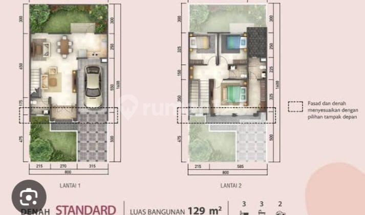 Rumah Bagus Semi Furnished di The Springs, Cluster Flamingo, Gading Serpong, Tangerang 2