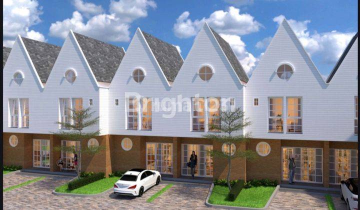 townhouse modern dengan desain yang keren 1