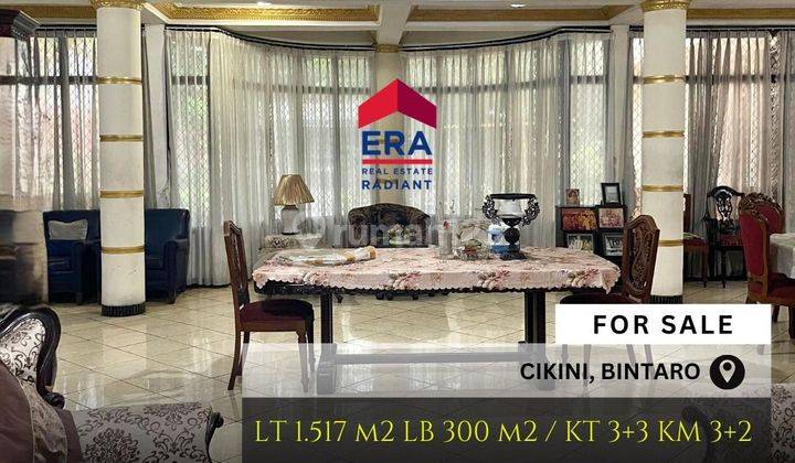 Dijual Rumah Dalam Cluster Eksklusif Cikini Bintaro Sektor 7 1