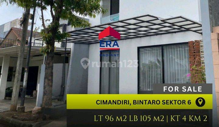 Dijual Rumah Bagus Siap Huni Di Cimandiri Bintaro Sektor 6 1