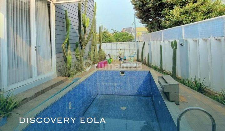 Dijual Rumah Siap Huni Memiliki Kolam Renang Di Discovery Eola, Bintaro 1