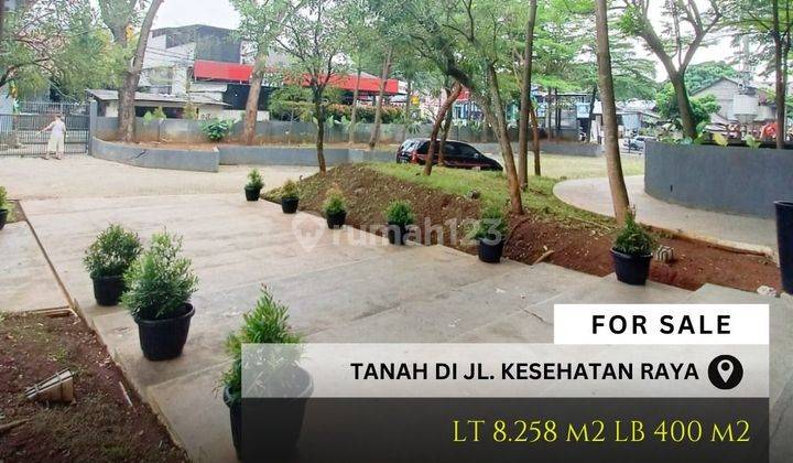 Dijual Kavling Pinggir Jalan Di Jalan Kesehatan Raya Bintaro 1