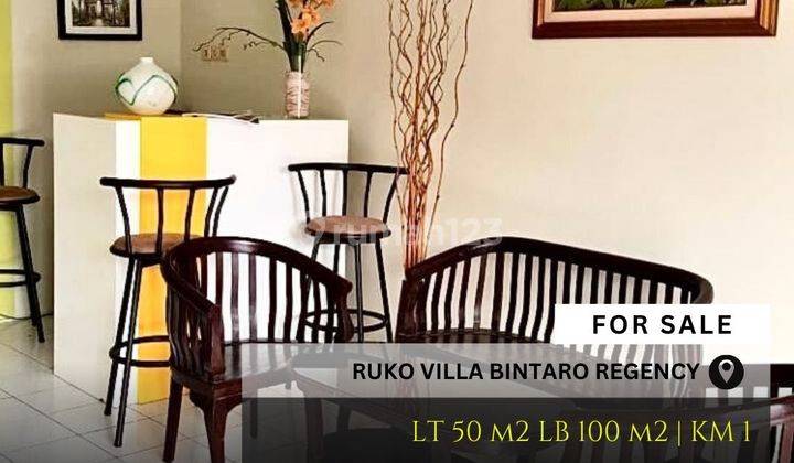 Dijual Ruko Siap Pakai Di Villa Bintaro Regency 1