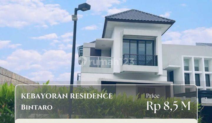 Dijual Rumah Mewah Dengan Kolam Renang Pribadi Di Kebayoran Residence Bintaro 1