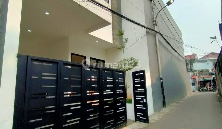 Rumah Modern Minimalis 2 Lt Bagus Siap Huni, SHM Kalibata Timur  1